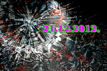 Image showing 21.12.2012, the end of the world