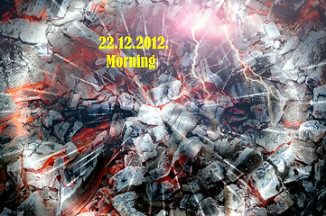 Image showing 21.12.2012, the end of the world