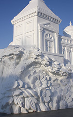 Image showing snowy architecture