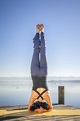 Image showing yoga woman