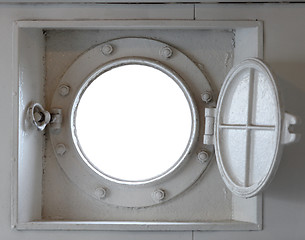 Image showing Port hole horizontal