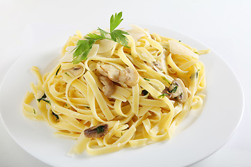 Image showing Pasta ai funghi