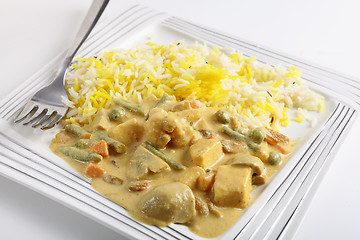 Image showing Vegetable korma