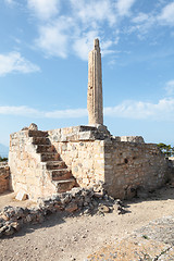 Image showing Temple of Apollo in Aegina