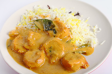 Image showing Prawn korma