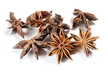 Image showing Star anise high angle