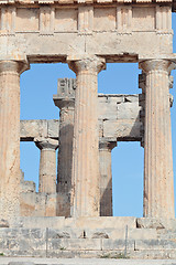 Image showing Ancient Doric columns