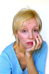 Image showing Bored Woman