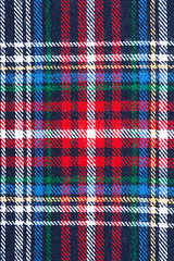 Image showing Fabric plaid texture