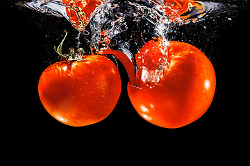 Image showing tomato water