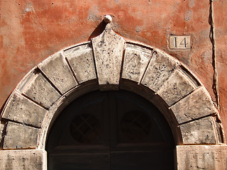 Image showing Rome - Italian architecture detail