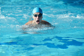 Image showing swimmer