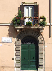 Image showing Piazza Navona architecture detail