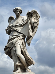 Image showing Angel statue in Rome, Italy