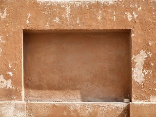 Image showing Wall alcove - architecture detail