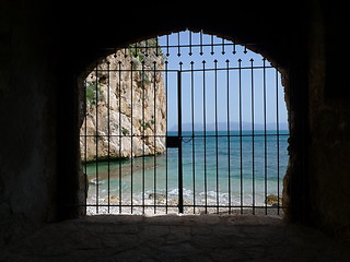 Image showing gate to mediterranean