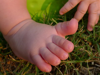 Image showing tiny foot