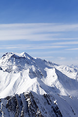 Image showing Winter mountains in nice day