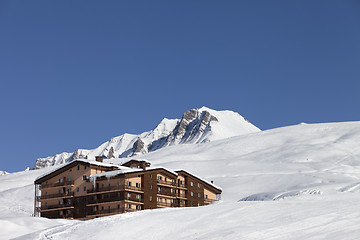 Image showing Hotel on ski resort