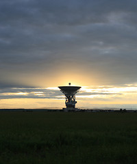 Image showing Outer-space communication locator