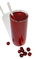 Image showing Glass with juice.