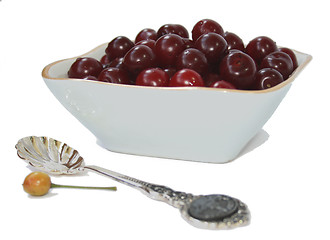 Image showing Cherry dessert