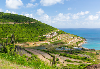Image showing New construction on St Martin Sint Maarten