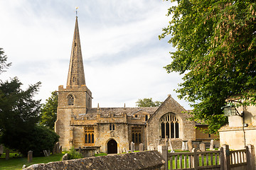 Image showing Parish Church of Stanton in Cotswolds