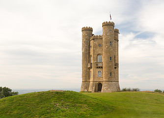 Image showing Broadway Tower in Cotswolds England