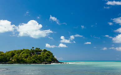 Image showing Friar's bay on St Martin in Caribbean