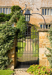 Image showing Old cotswold stone house in Ilmington