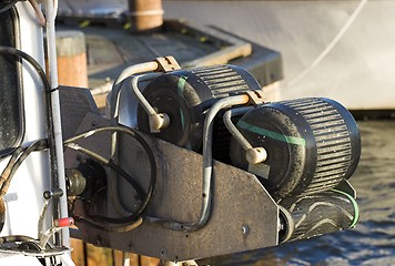 Image showing Net winch