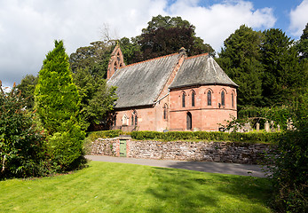 Image showing St Hilary Church Erbistock by River Dee