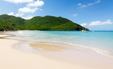 Image showing Glorious beach at Anse Marcel on St Martin