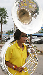 Image showing Marching band