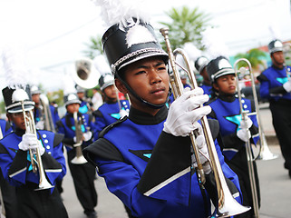 Image showing Marching band