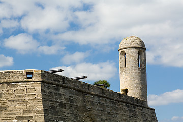 Image showing Castillo de San Marcos St Augustine FL