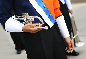 Image showing In the marching band