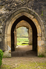 Image showing Minster Lovell in Cotswold district of England