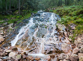 Image showing Sour milk gill by Buttermere in Lake District