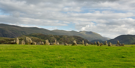 Image showing Castlerigg Stone Circle near Keswick