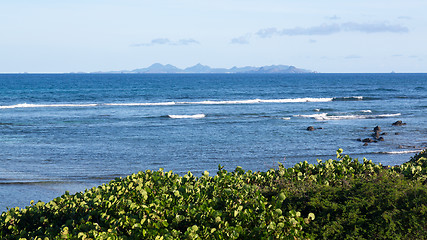 Image showing Baie de L'Embouchure with view St Barts