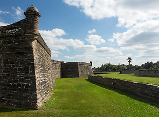 Image showing Castillo de San Marcos St Augustine FL