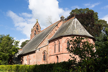 Image showing St Hilary Church Erbistock by River Dee