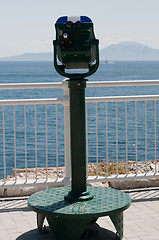 Image showing Telescope for tourists