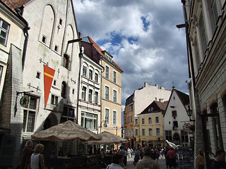 Image showing Tallinn - city centre street