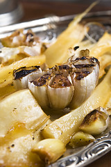 Image showing Grilled parsley and garlic in honey sauce 