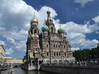 Image showing Orthodox temple in Russia - historic landmark