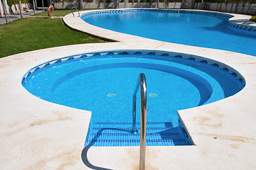 Image showing Big swimming pool