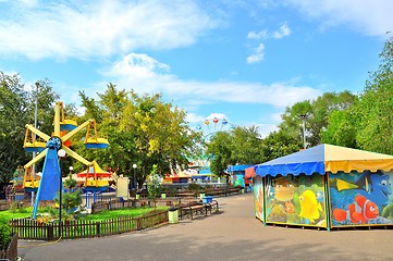 Image showing Children amusement show